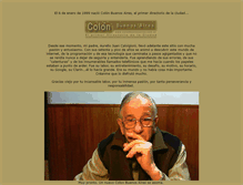 Tablet Screenshot of colonbuenosaires.com.ar